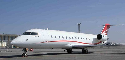 Cagliari private jet charter Bombardier-CRJ