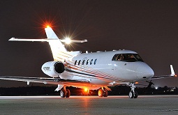 Florence private jet charter Hawker 850XP