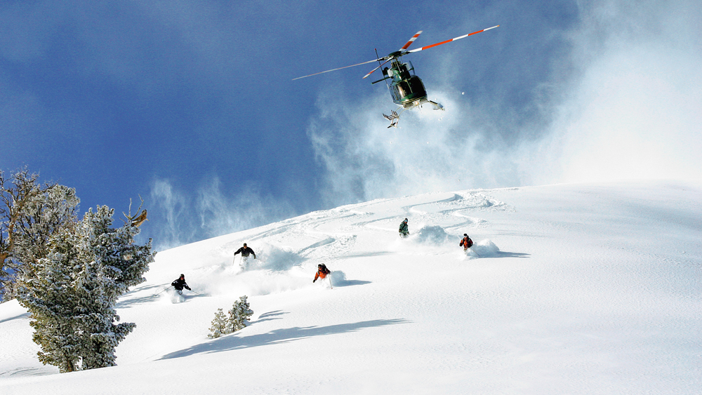 Chamonix helicopter flight services