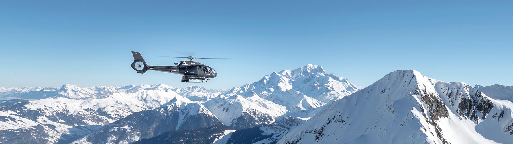 Italian Alps ski resorts helicopter charter service