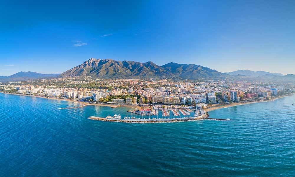 Marbella, Spain private helicopter charter services