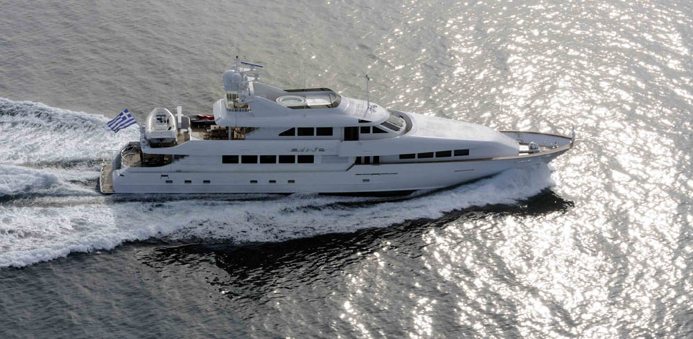 Kalamata luxury A1 130 yacht rental