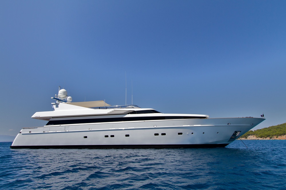 Mabrouk 130 Kefalonia luxury yacht hire