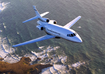 Switzerland private jet charter Falcon-EX