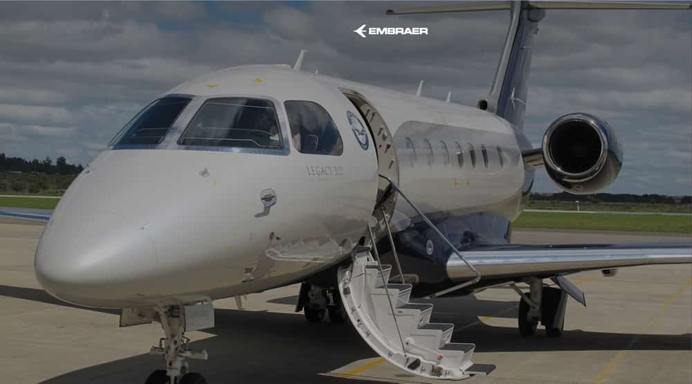 Embraer Legacy 500 private jet chartering