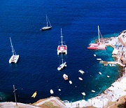 Santorini yacht charter