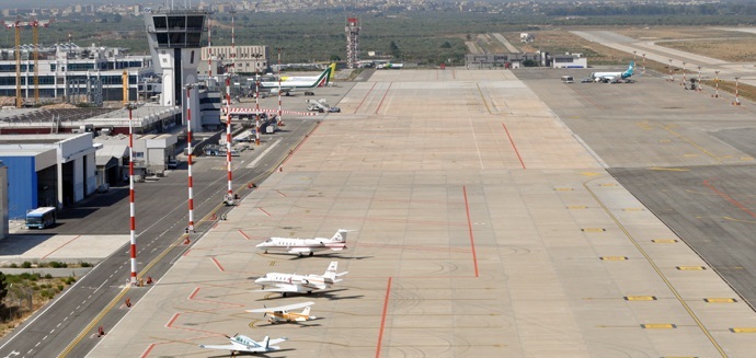 Bari private jet charters flight service