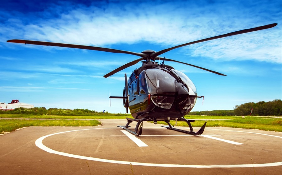 Positano private helicopter charter service