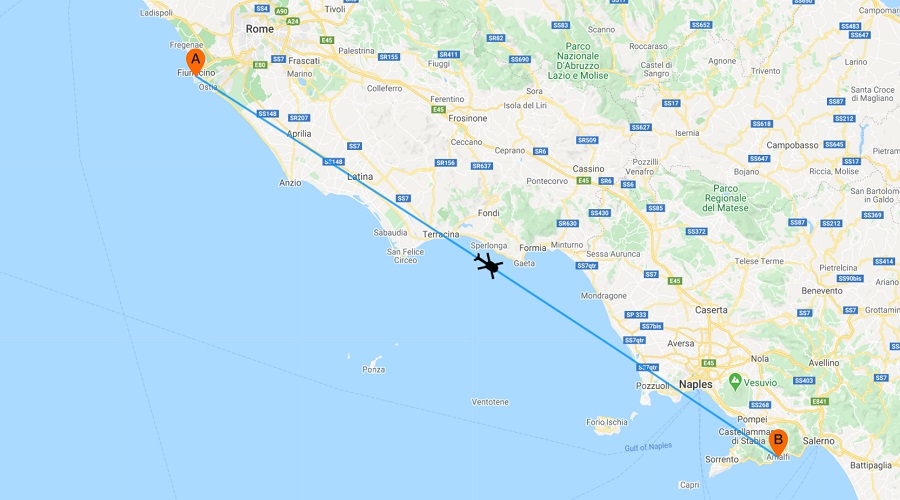 Rome - Amalfi Coast (Sorrento & Positano) helicopter charters service