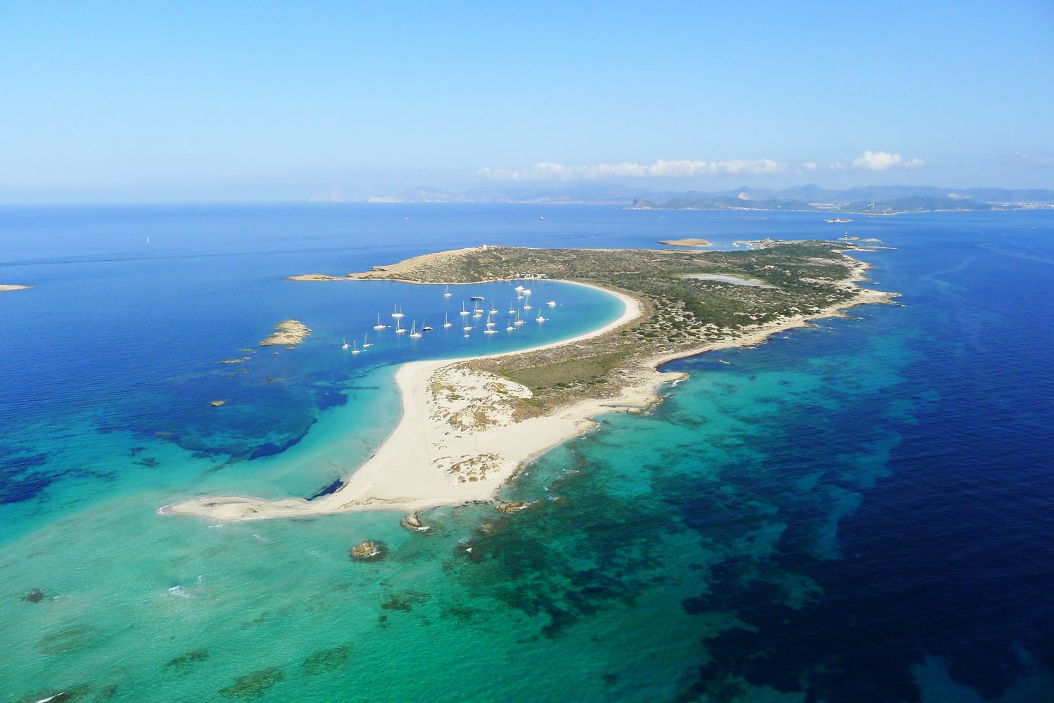 Balearic islands Formentera island